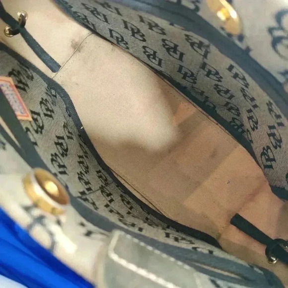 Dooney & Bourke black canvas signature tote - Picture 3 of 11